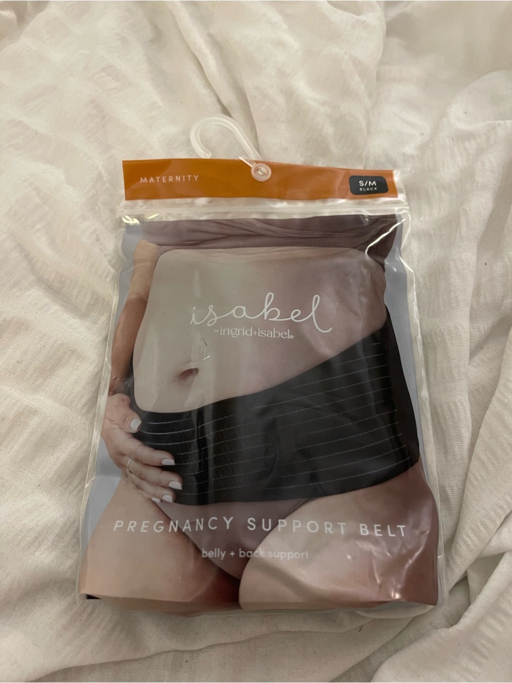 NIP Ingrid + Isabel Pregnancy Support Belt - Black (S/M) - Maternity